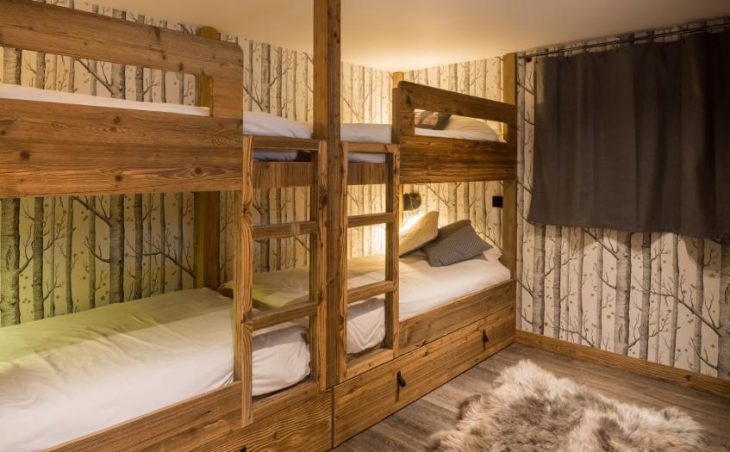 Chalet Le Koissou, Meribel Village, Bunk Bedroom